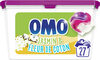 Omo Lessive Capsules 3en1 Jasmin & Fleur de Coton 27 dosettes - Product