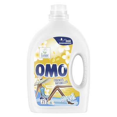 Omo Lessive Liquide Monoï 35 Lavages - 1,925L - 8