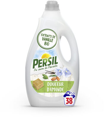 Persil Lessive Liquide Douceur d'Amande aux extraits de Vanille Bio 1,9l 38 Lavages - Product - fr
