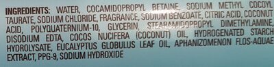 Blue-Green Algae & Eucalyptus Conditioner - Ingredients
