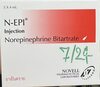 Norepinephrine 1mg inj. - Product