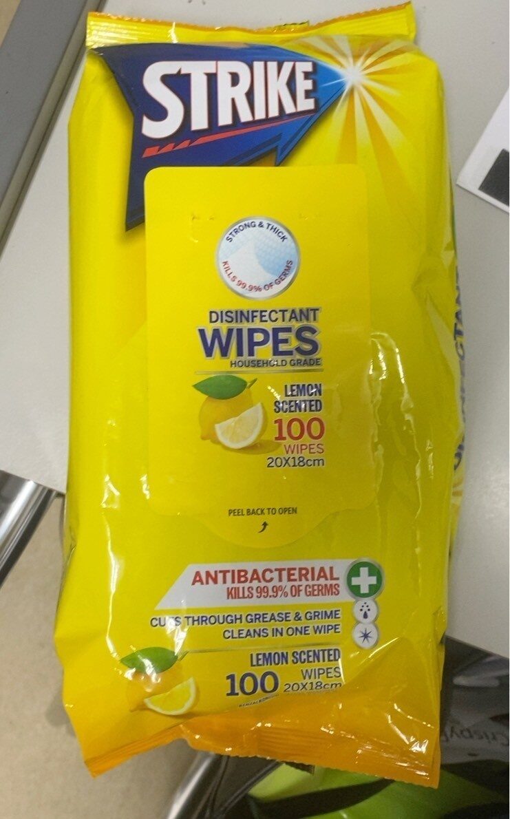 Disinfectant wipes - Produit - en