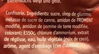Reglisse douce - Ingredients - fr