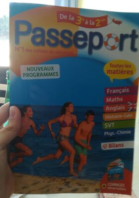 Cahier de vacances passeport - 3
