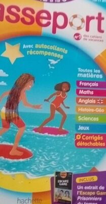 Cahier de vacances - Produit - fr