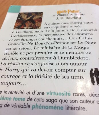 Harry Potter Et L'ordre Du Phenix, J. K. Rowling, ... - 3
