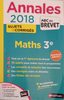 Annales brevet maths 2018 - Product