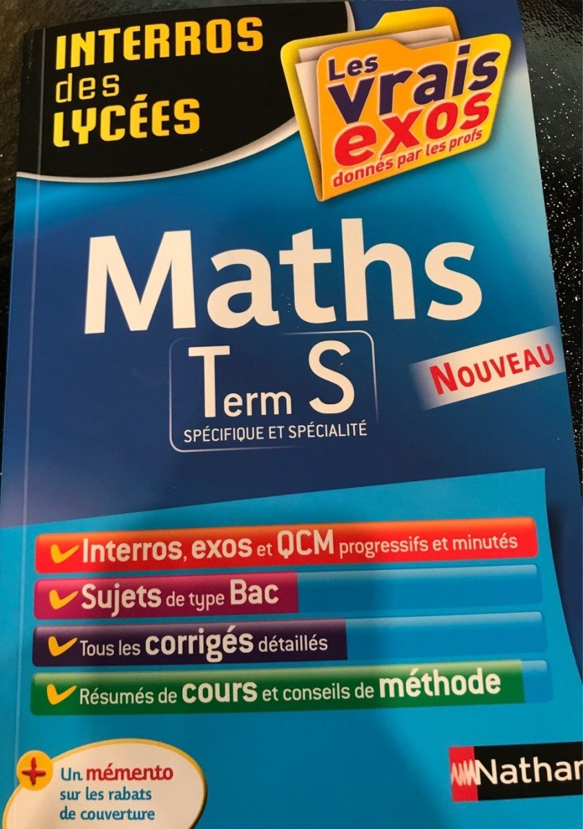 Maths ts - Product - fr