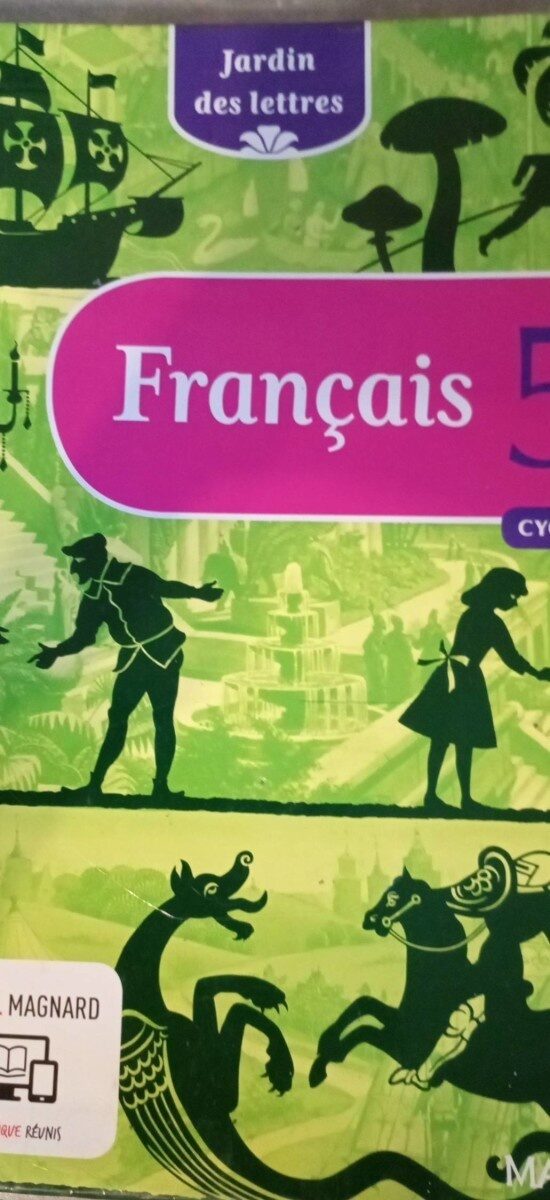 Manuel scolaire de français de 5e - Product - fr