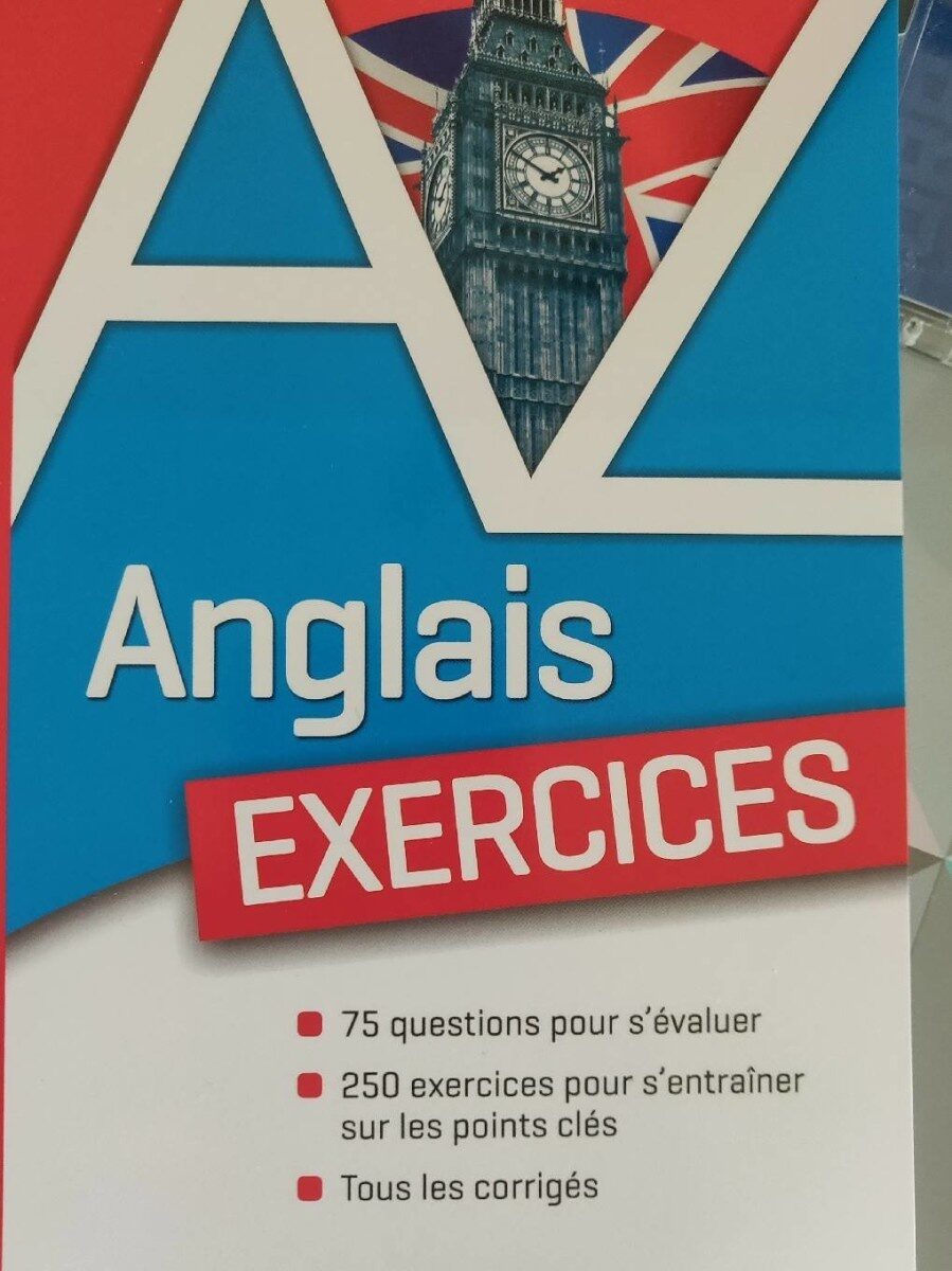 Anglais exercice - Product - fr