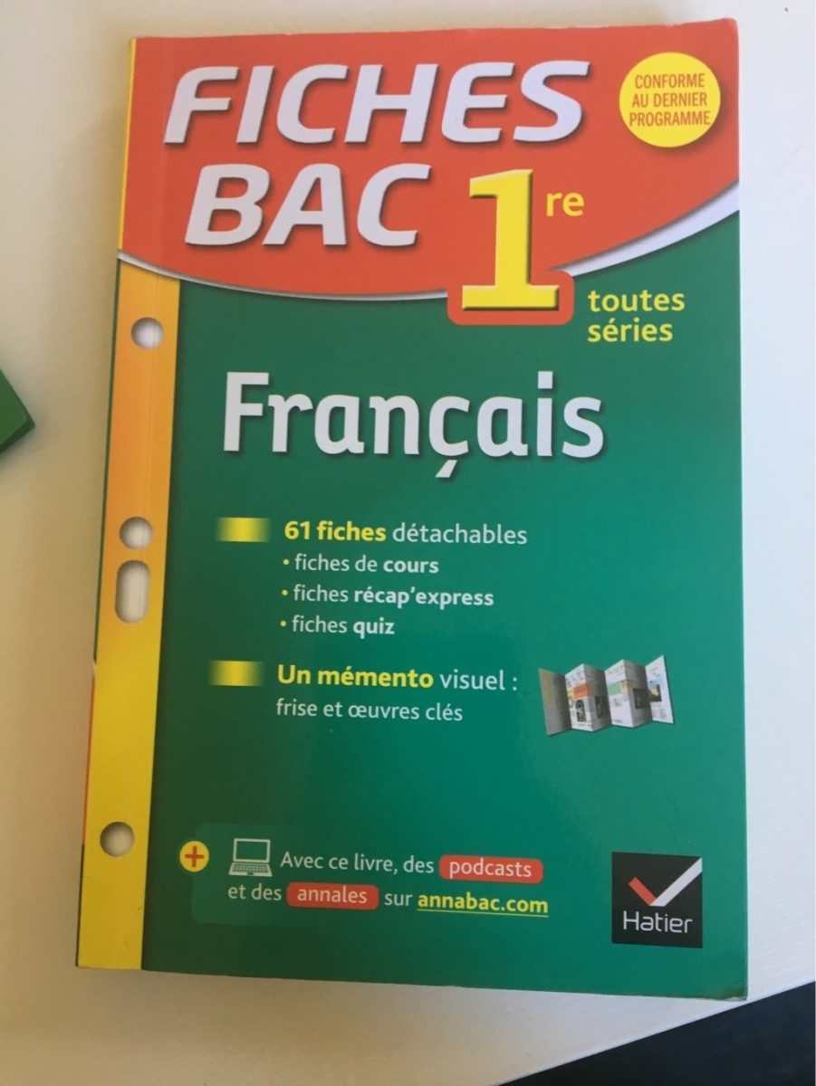 Fiches Bac 1e - Product - fr