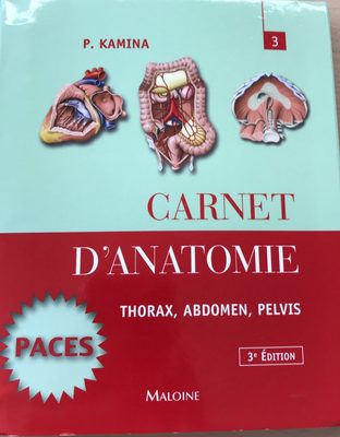 Carnet d'anatomie - 1