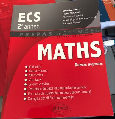 ECS 2ème année Maths - 1