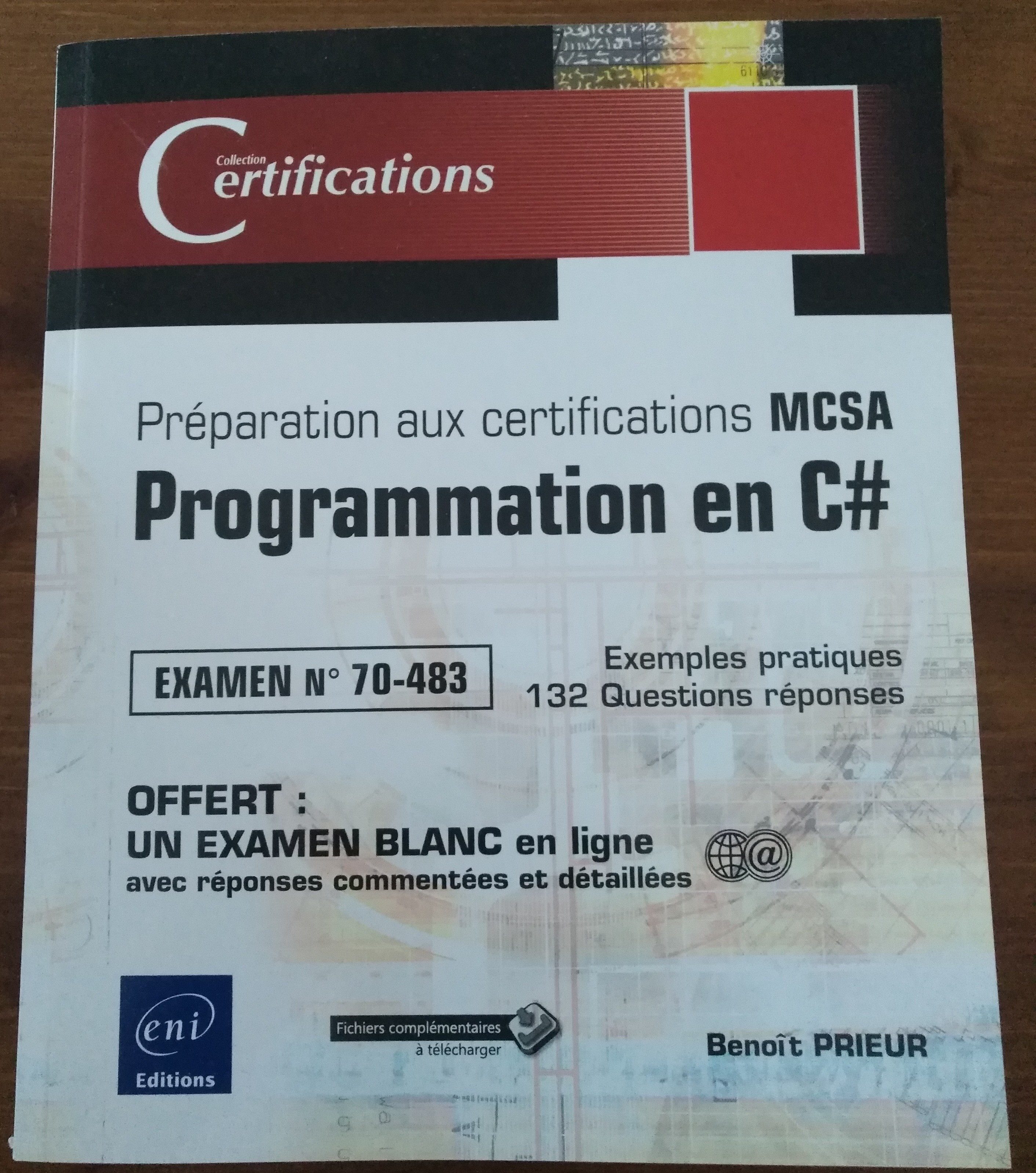 Programmation en C# Préparation aux certifications MCSA Examen N°70-483 - Product - fr