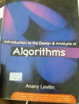 Introduction to Design and Analysis of Algorithms - Ingredients